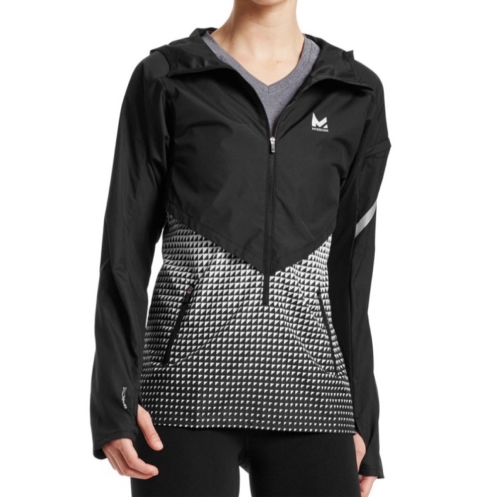 Mission VaporActive Barometer Running Jacket‎ Large
